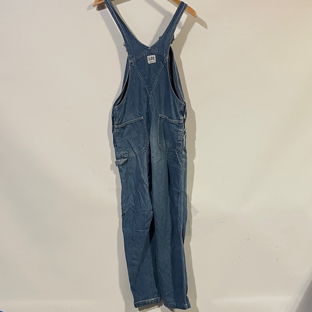 Vintage 90s Lee Light Blue Denim with Brass Button - Picture 3 of 3